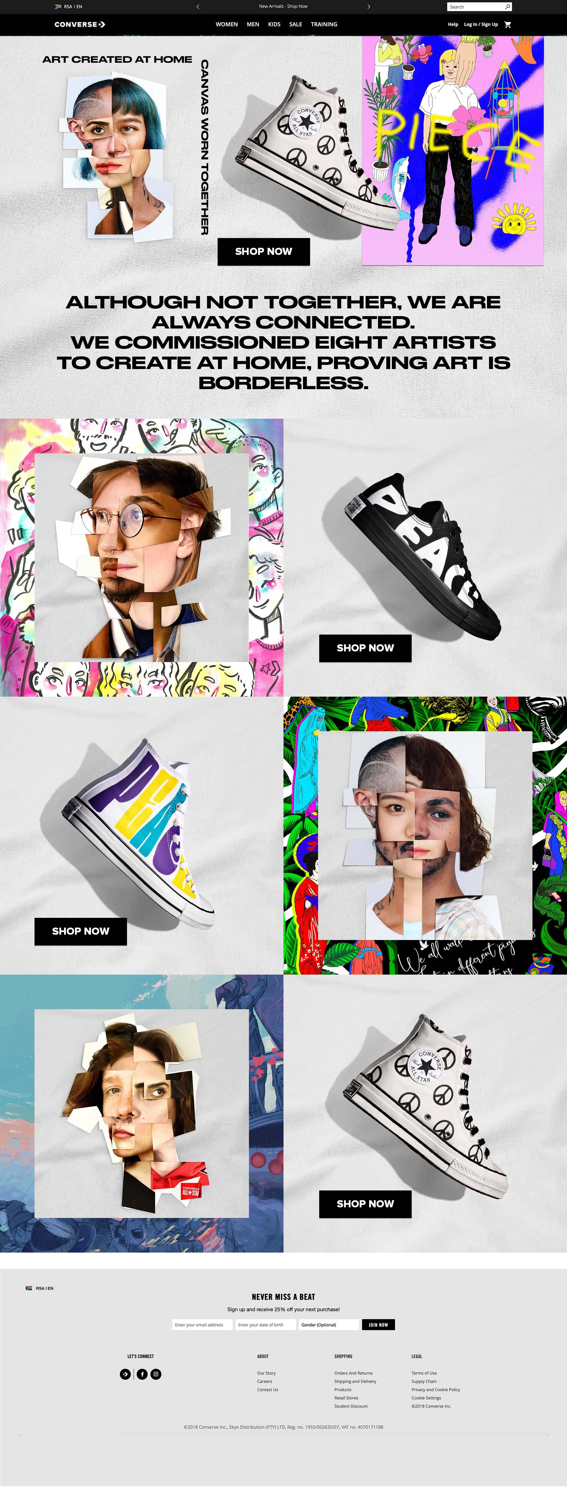 Peace Drop Page